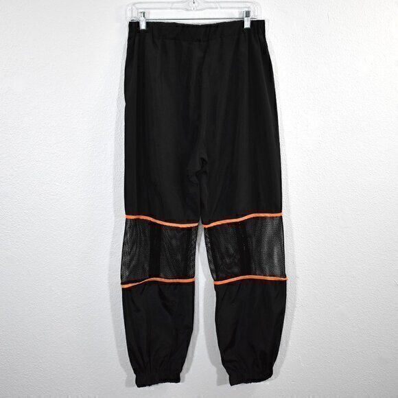 Retro rave mesh knee Pants size Large Gently‎ used condition has flaws - Picture 2 of 5